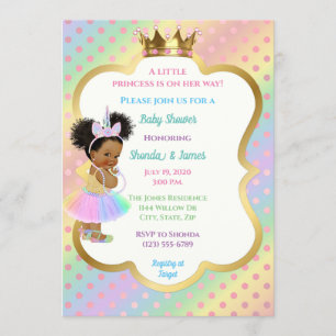 Unicorn Baby Shower Invitation