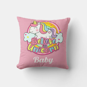 Unicorn  Baby  Throw Pillow