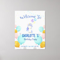 Unicorn balloon rainbow gradient  birthday party 