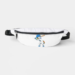Unicorn Baseball Unicorn Playing Baseball Unicorn  Fanny Pack