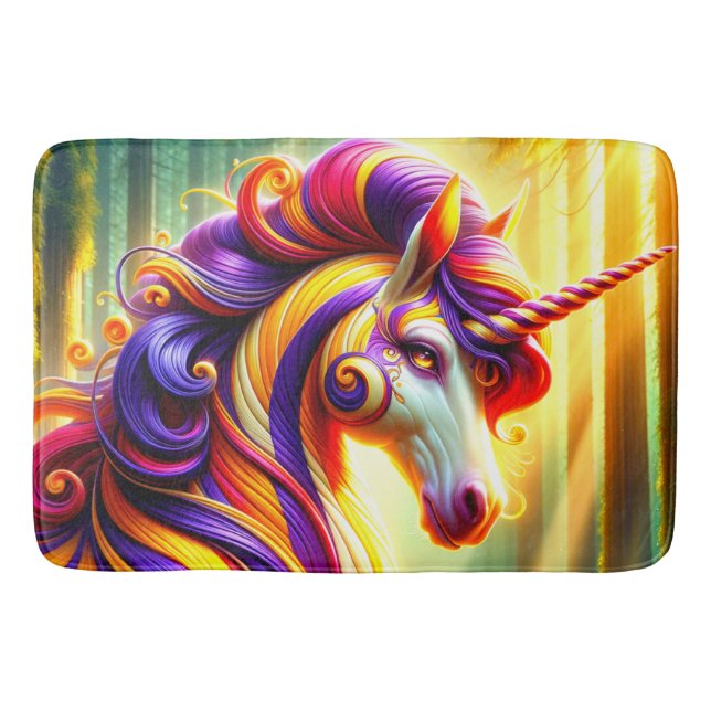 Unicorn Bath Mat (Front)