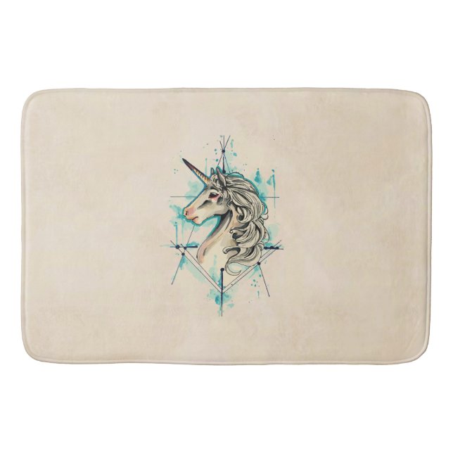 Unicorn Bath Mat (Front)