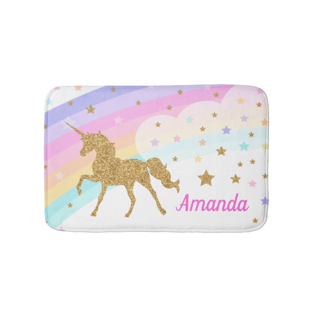 Unicorn Bath Mat (Front)