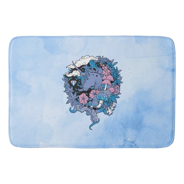 Unicorn Bath Mat (Front)