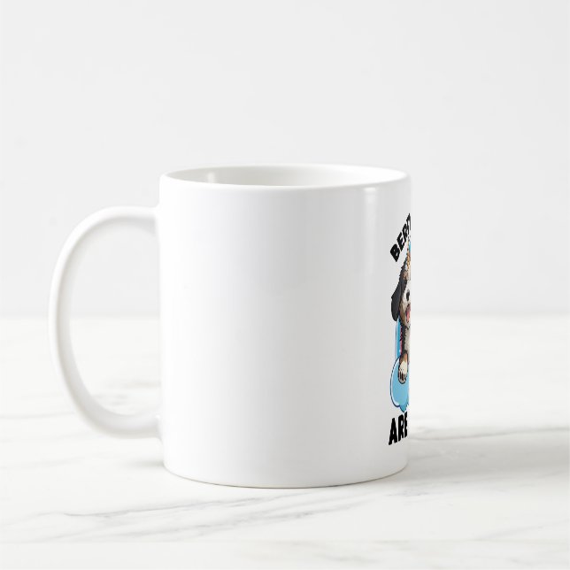 Unicorn Bernedoodles Are Magical Coffee Mug (Left)