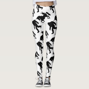 Unicorn, Bigfoot and Jackalope Leggings