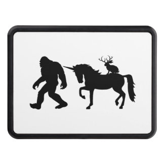 Unicorn, Bigfoot, Jackalope Trailer Hitch Cover