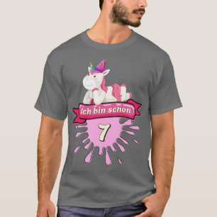 Unicorn Birthday Gift T Kids Girl 3 T-Shirt