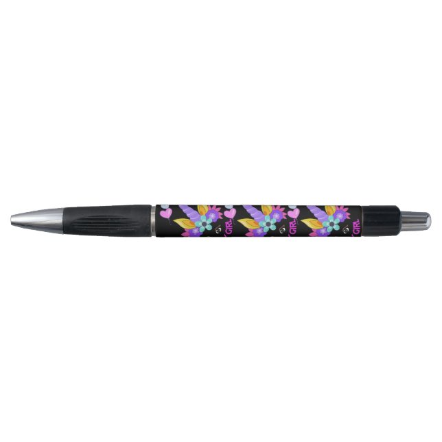 Unicorn, Birthday Girl, Birthday Party             Pen (Front)