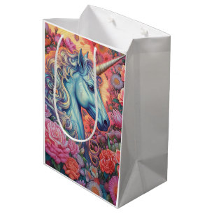 Unicorn Birthday Party Medium Gift Bag