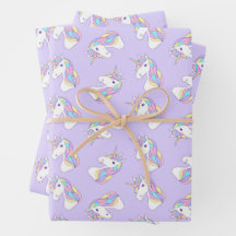 Unicorn Birthday Party Purple