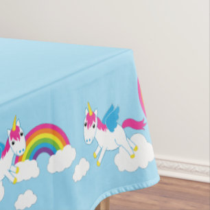 Unicorn Birthday Party Tablecloth