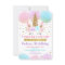 Unicorn Birthday Pink Gold Rainbow