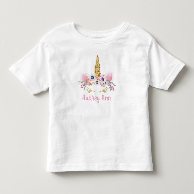 Unicorn Birthday shirt (Front)
