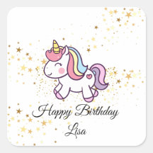 unicorn birthday theme