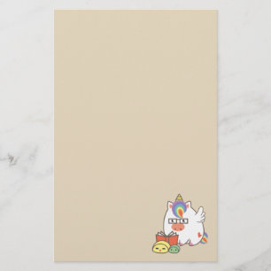 Unicorn Bookworm Stationery