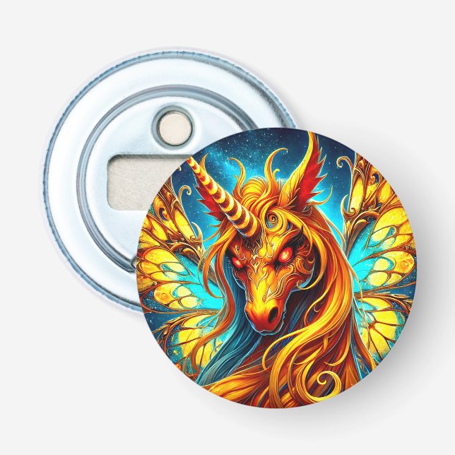Unicorn Bottle Opener (Front)