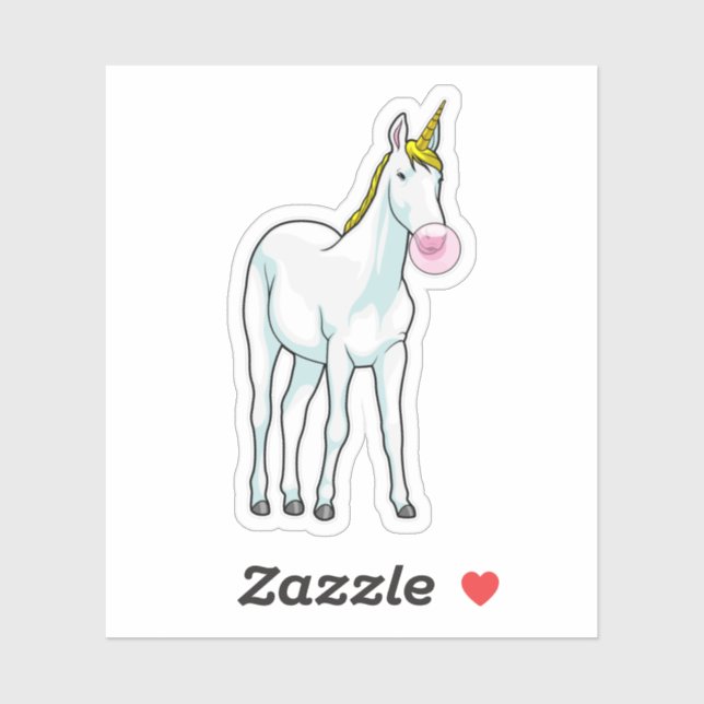 Unicorn Bubble gum (Sheet)