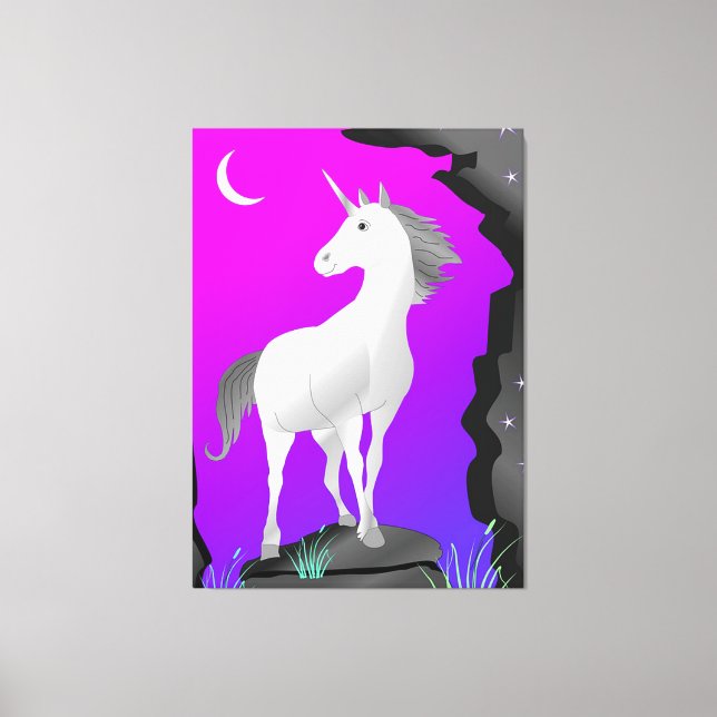 Unicorn Canvas Print (Front)