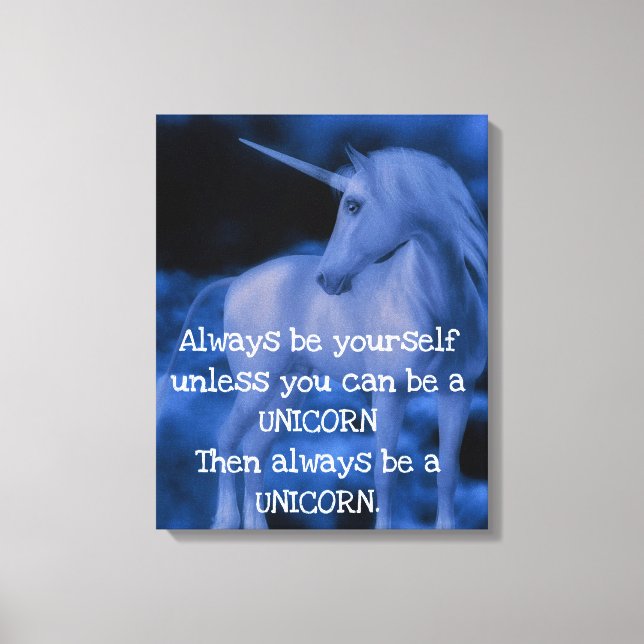 Unicorn Canvas Print (Front)