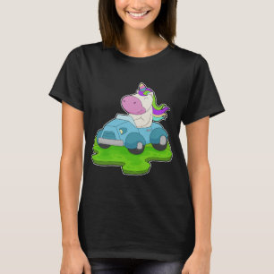 Unicorn Car T-Shirt