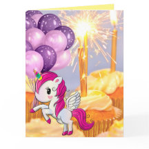Unicorn  card