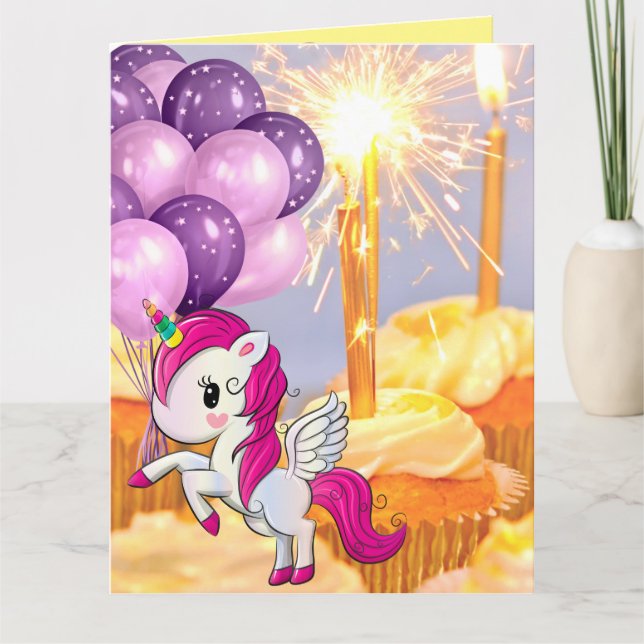 Unicorn  card (Front)