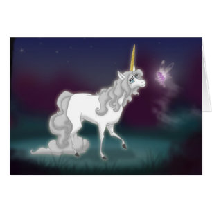 Unicorn Card (Blank Inside)