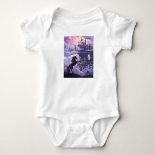 Unicorn Castle Baby Bodysuit