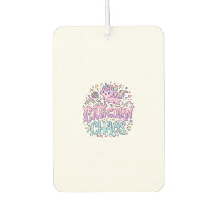 Unicorn Caticorn Chaos Cute Pastel Product Graphic Air Freshener
