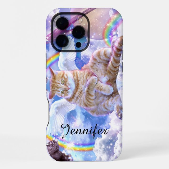 Unicorn - Caticorn                                 iPhone Case (Back)