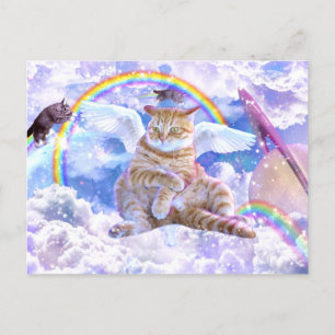 Unicorn - Caticorn                                 Postcard