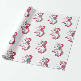 Unicorn Christmas Wrapping Paper, Unicorn Wrapping Paper