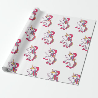 Unicorn Christmas Wrapping Paper, Unicorn Wrapping Paper