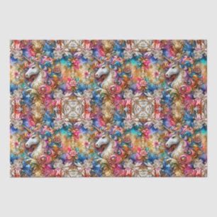 ~ Unicorn Christmas Wrapping ~  Tissue Paper