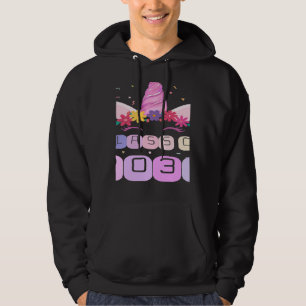 Unicorn Class Of 2035 Grow with Me First Day of Ki Hoodie