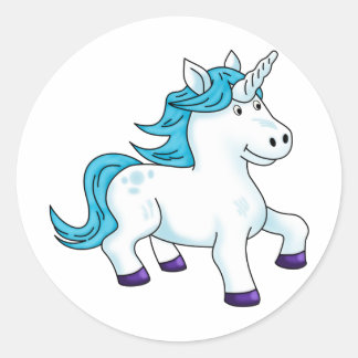 Unicorn Classic Round Sticker