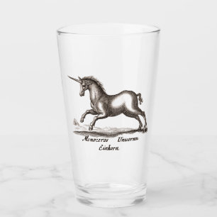 Unicorn Classic Running Magic Woodland Creature Glass