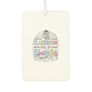 Unicorn Classroom Full of Sparkles Original Merch  Air Freshener