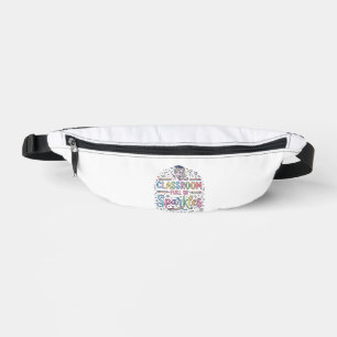 Unicorn Classroom Full of Sparkles Original Merch  Fanny Pack