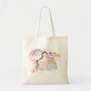 Unicorn Clipart Rainbow Fairytale Tote Bag