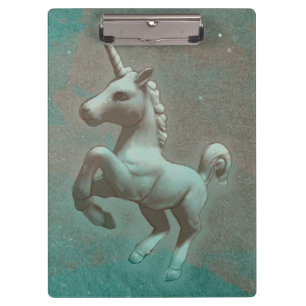 Unicorn Clipboard (Teal Steel)