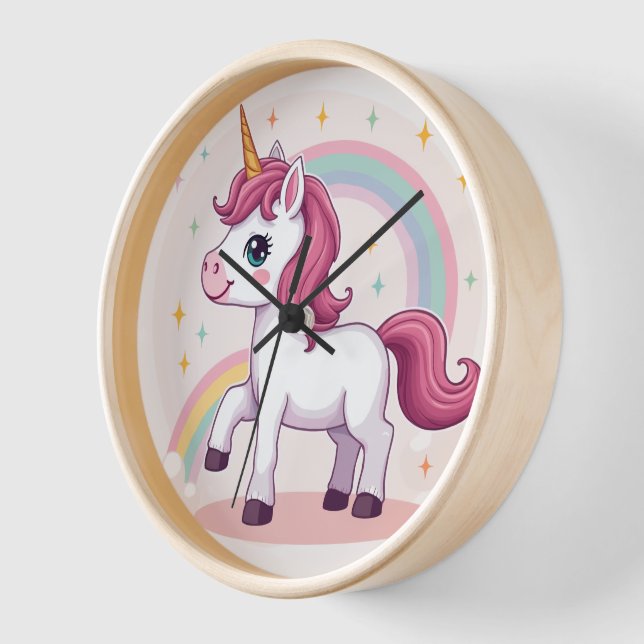 Unicorn Clock (Angle)