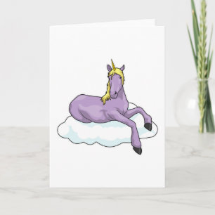 Unicorn Cloud Card