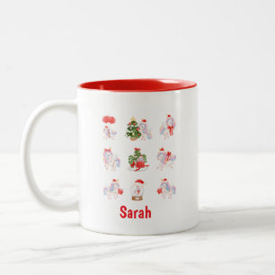 Unicorn Cocoa Magic – Custom Christmas Mug Girls