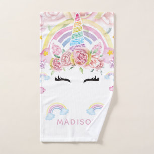 Unicorn coloré Parties scintillant personnalisée