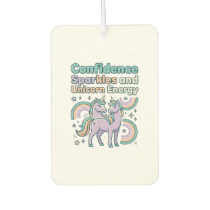 Unicorn Confidence Sparkles and Unicorn Energy Tre Air Freshener