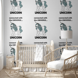 Unicorn Connected With The Universe Unicorn Wallpaper