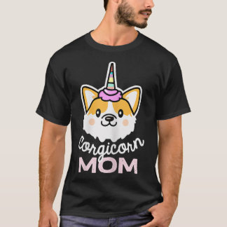 Unicorn Corgi Dog Owner Welsh Corgi Kids Funny Dog T-Shirt