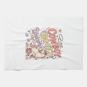 Unicorn Cowboy Boots Unicorn Whimsical Zazzle Desi Kitchen Towel